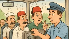 Vic: V avtobusu se vozita Mujo in Haso