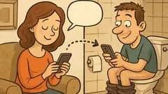 Vic: Zaljubljena ženska pošlje SMS dragemu