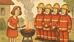 Vic: Prvič pečem na žaru za rojstni