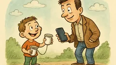 Vic: Moj 7-letni nečak mi ponosno pokaže telefon