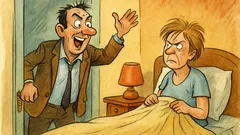 Vic: Mož se ob zori vrne s pokra