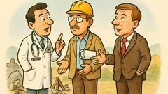 Vic: Se prepirajo zdravnik, arhitekt in politik