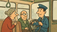 Vic: Ali na avtobusu odstopiš sedež starejšim?