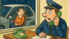 Vic: Na policijski postaji sredi noči...