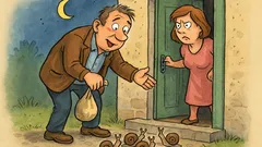 Vic: Žena pošlje moža na tržnico, naj kupi