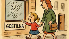 Vic: Špelca se z mamico potepa po mestu