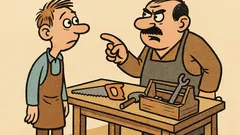 Vic: Vajenec: Mojster, kje je stara pila?