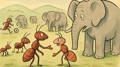 Vic: Mravlje so igrale nogomet proti slonom