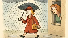 Vic: Ženske sovražijo dež, ker jim spere obraz