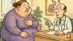 Vic: Zelo debela ženska vstopi v ordinacijo