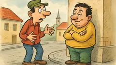 Vic: Mujo vpraša Hasa, raje lep ali neumen?