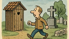 Vic: Kakšna je podobnost med straniščem in smrtjo?