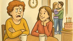 Vic: Mama se prijateljici pritožuje nad hčerko