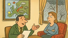 Vic: Vremenoslovec mož ženi napove selitev v Nemčijo