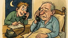 Vic: Ob dveh zjutraj Tine pokliče profesorja