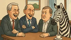 Vic: Za mizo sedita Hojs in Janša