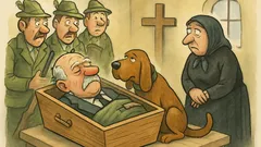 Vic: Lovec gre s psom v gostilno...