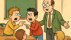 Vic: V razredu se vname prepir