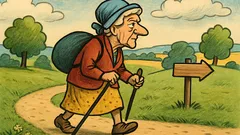 Vic: Gospa pri 65. začne hoditi vsak dan