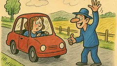 Vic: Skoraj povozim Modrijana ali Plavega orkestra...