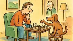 Vic: Sinoči sem igral šah s psom