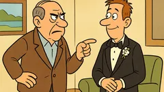 Vic: Polde reče svojemu zetu po poroki...