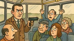 Vic: V Bosni na avtobus vstopi moški