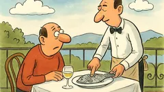 Vic: Na terasi natakar, zakaj ribo držiš