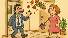 Vic: Kako te je pa včeraj sprejela žena