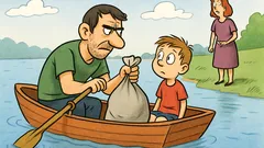 Vic: Ženska vpraša sina, kaj z očimom počneta