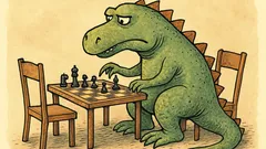 Vic: Zakaj dinozavri ne morejo igrati šaha?
