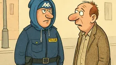 Vic: Zakaj ima policist na glavi trenirko?