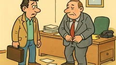 Vic: Prijatelj pride na obisk k direktorju