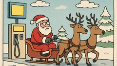 Vic: Zakaj se Božiček vozi s sanmi