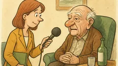 Vic: Novinarka vpraša stoletnika za skrivnost življenja