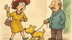 Vic: Kužek vohlja čevlje fine dame