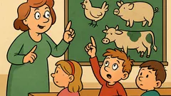 Vic: Učiteljica vpraša Janezka pri biologiji...