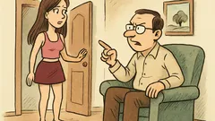 Vic: Ati, s prijatelji gremo ven...