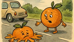 Vic: Gresta po cesti dve pomaranči