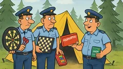 Vic: Štirje policaji gredo skupaj taborit