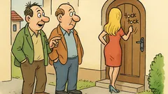 Vic: Ali vidiš tisto brhko plavolasko?