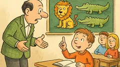 Vic: Pri uri naravoslovja učitelj vpraša Bučka