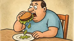 Vic: Kako naj shujšam, če mi solata...