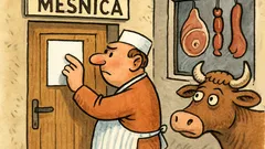 Vic: Mesar na vrata nalepi listek jutri