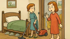 Vic: Metka iz spalnice zakliče: »Mami, mami!«