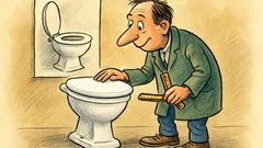 Vic: Zakaj je tip izumil WC-školjko