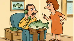 Vic: Se spomniš, da si bil na ribolovu?