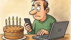 Vic: Vsak dan mi Facebook pove, kdo ima rojstni dan...