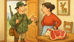 Vic: Žena reče možu lovcu pred lovom