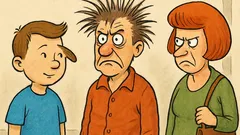 Vic: Pride frizer domov in pogleda v ogledalo...